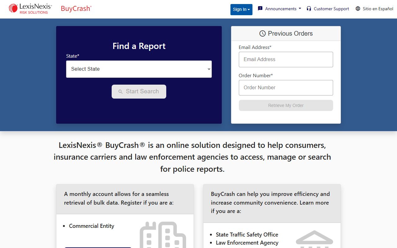 Cameron Parish traffic court records crash report vendor channel